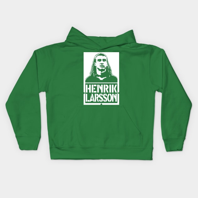 Give Me Joy In My Heart Henrik Larsson Kids Hoodie by TeesForTims